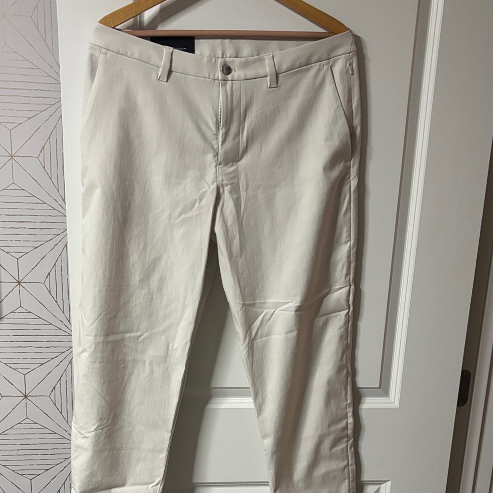 lululemon athletica Men's Cream Chinos
